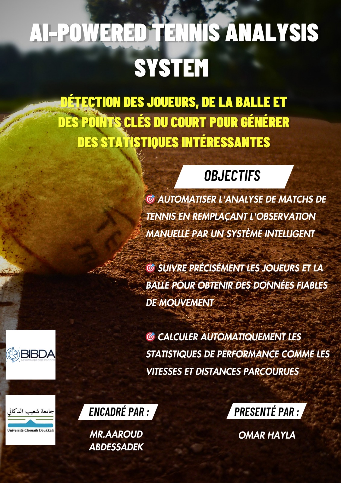 AI-Powered Tennis Analysis System: Detection of Players, Balls, and Court Key Points for Interesting Statistics